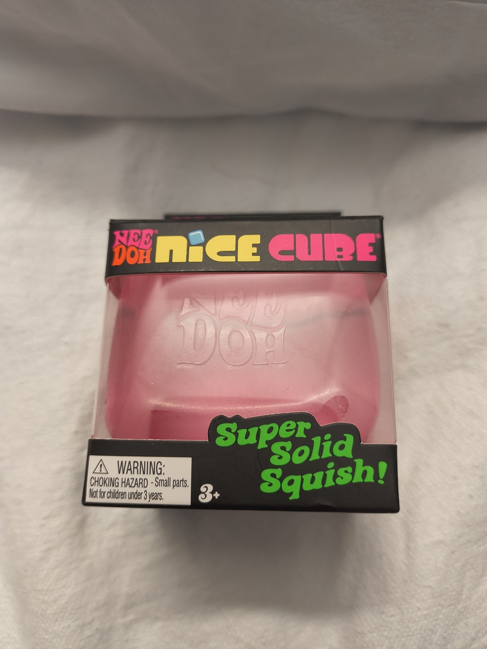Nice Cube Super Solid Squish - Pink